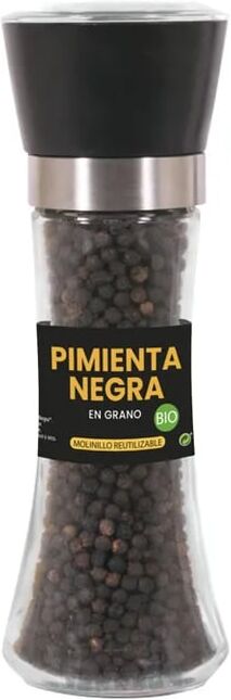 Sol Natural Moinho Com Pimenta Preta Bio 85g