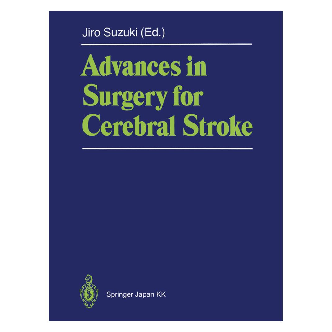 Springer Advances in Surgery for Cerebral Stroke (Englisch, Softcover, Jiro Suzuki) (55564463)