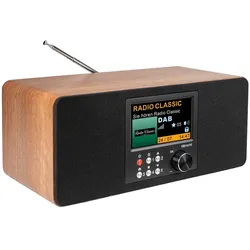 Albrecht DR 864 (DAB+, Bluetooth), Radio, Schwarz, Braun