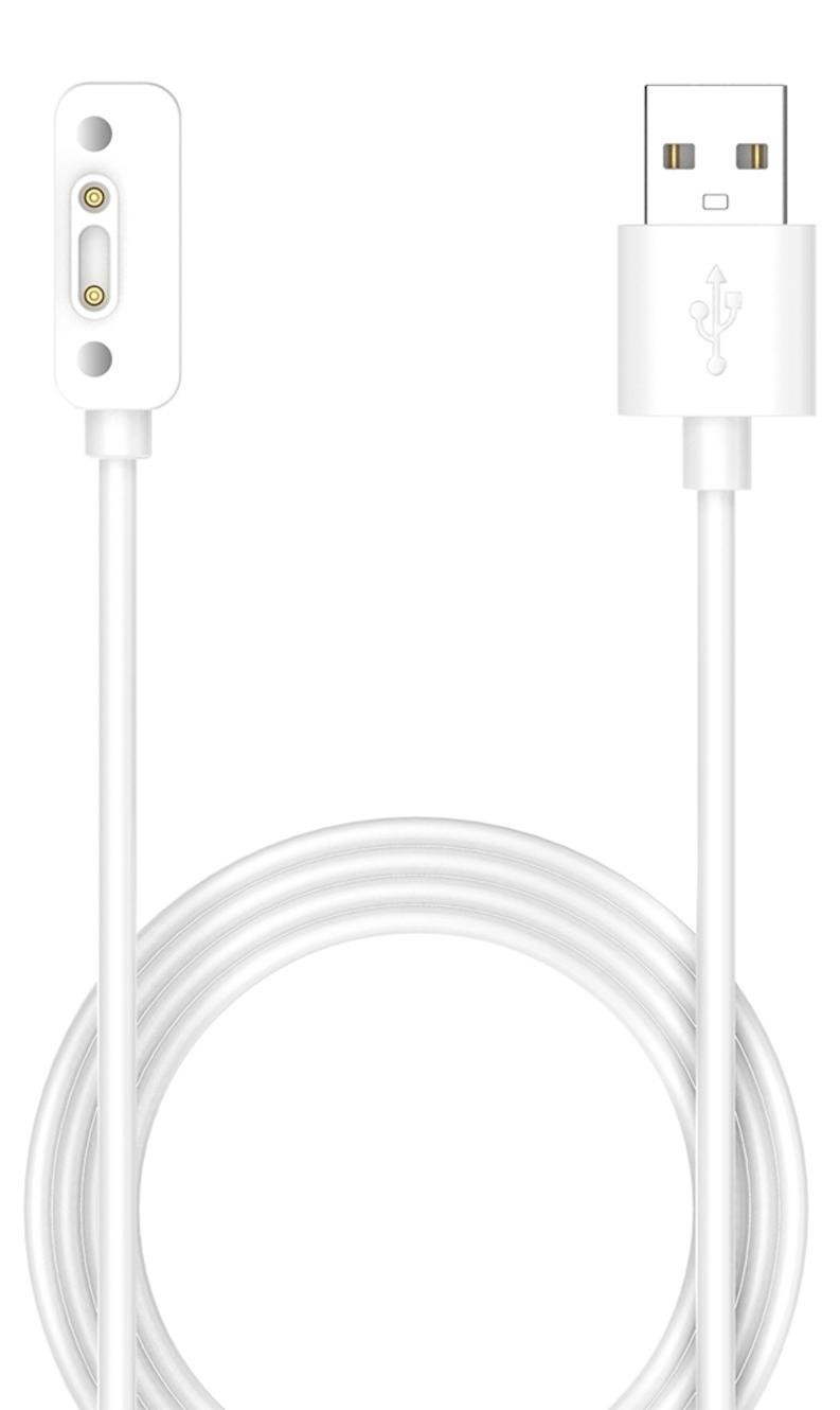 Wigento Magnetische USB-oplaadkabel voor Xplora X6 Play / X6 Kinderhorloge, 1 meter, wit