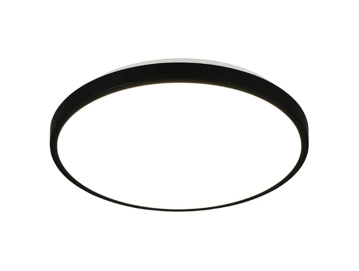 Plafonnier Anvi Ø 39cm Noir/Noir Matériau : Matière plastique Type de matière synthétique : Polycarbonate Module LED
