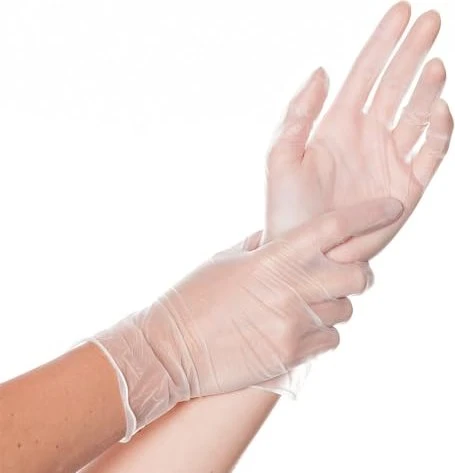 HYGOSTAR unisex Einmalhandschuhe CLASSIC transparent Größe S 100 St.