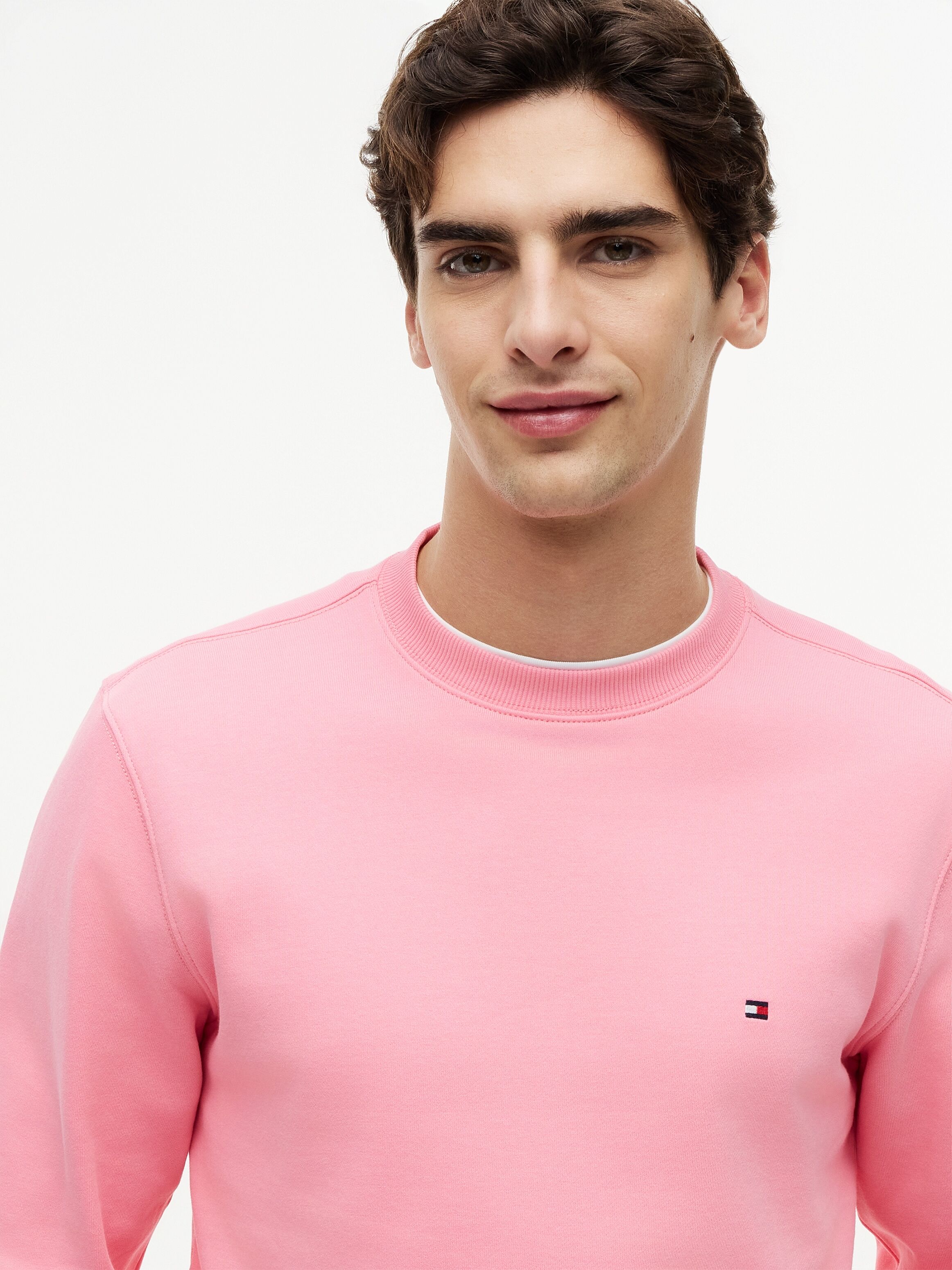 Tommy Hilfiger "ESSENTIAL TERRY CREWNECK" doll pink M