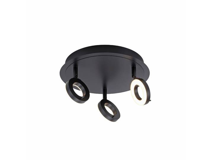 Deckenlampe Silena anthrazit Aluminium 900 lm B 27.5 cm - LED - Deckenlampe- LED Energiesparlampe