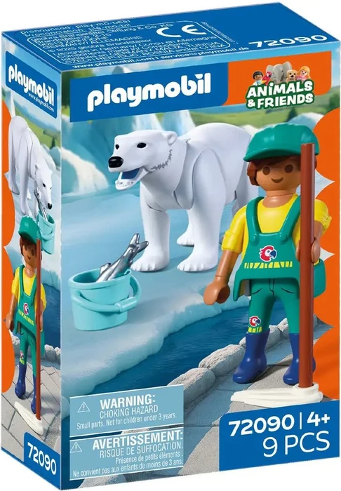 Playmobil 72090 Eisbär und Pfleger