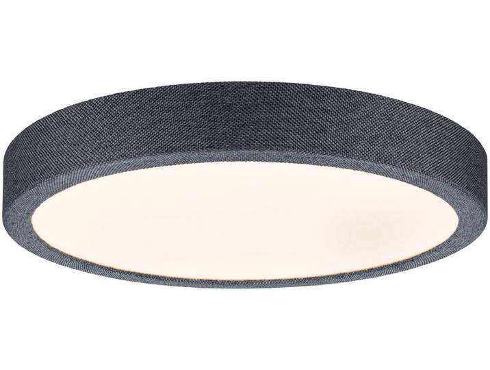 PAULMANN LED Panel Cosara 15W 3000K 300mm IP44 , grau (dunkelgrau), 1, Ø 30cm H: 6,2cm, Leuchten, LED Panel