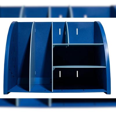 Exacompta 394202D The Organizer, Desktop-Organizer, Bee Blue - Marineblau/Hellblau