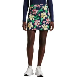 RALPH LAUREN Skort Woven, schwarz/rot/gelb