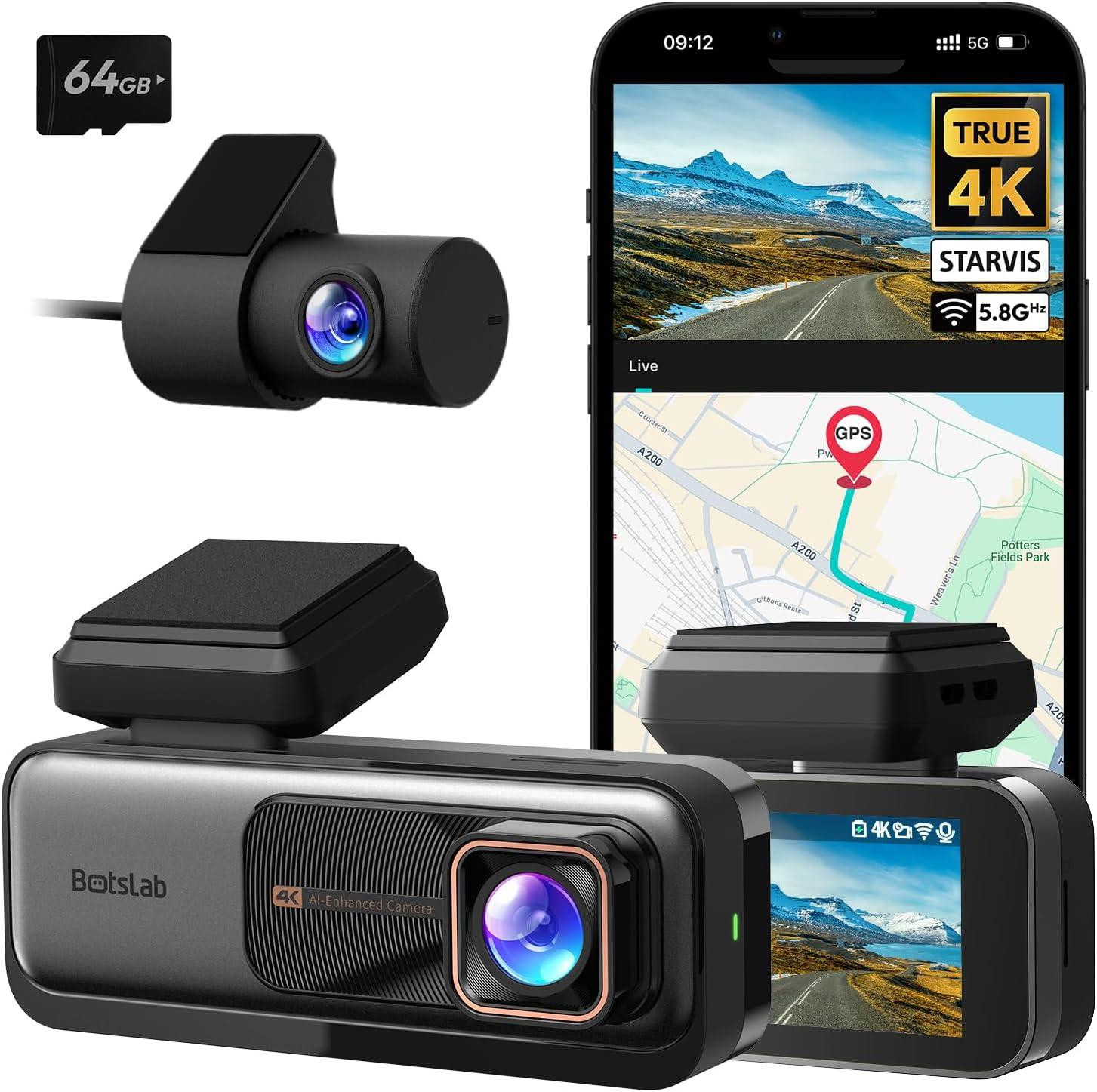 Selius Dubbele Dashcam voor voor en achter