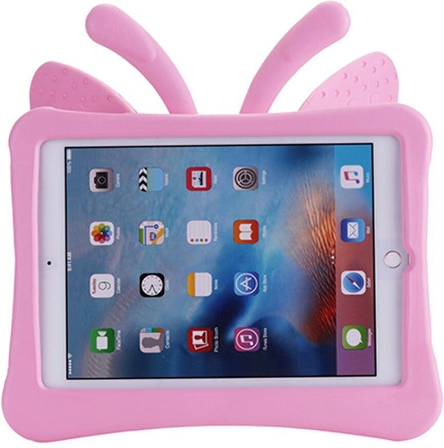 TABLETCOVERS.DK iPad - Butterfly Super 360 Degree Position Cover Lyserød
