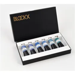BlockX, Künstlerfarbe + Bastelfarbe, Aquarellset Kobalttöne