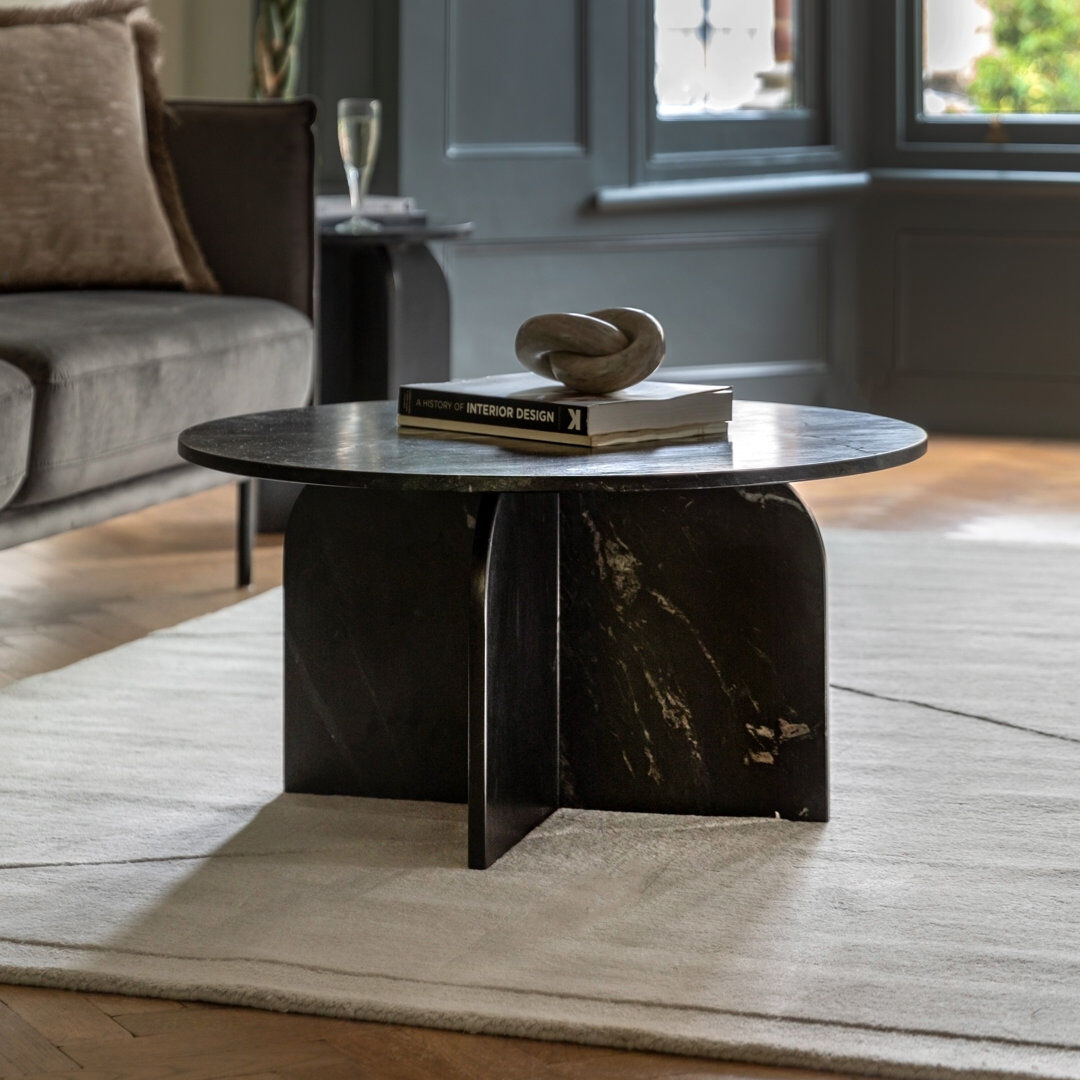 Rio Coffee Table Black 400cm H X 800cm W X 800cm D