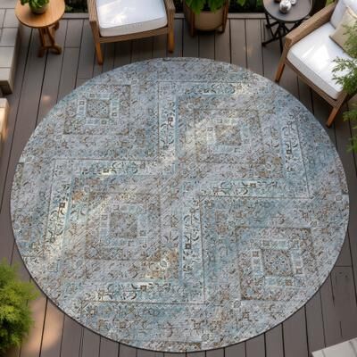 Addison Rugs Machine Washable Indoor/ Outdoor Traditional Williamsburg Chantille Rug
