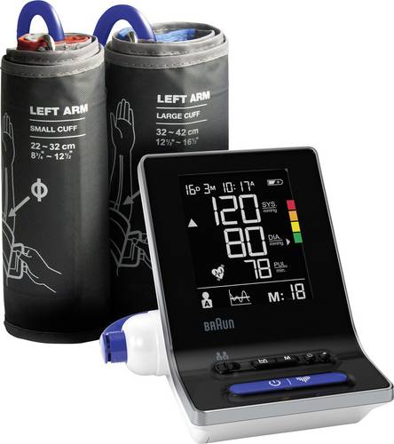 Braun ExactFit 3 Oberarm Blutdruckmessgerät BUA6150WE