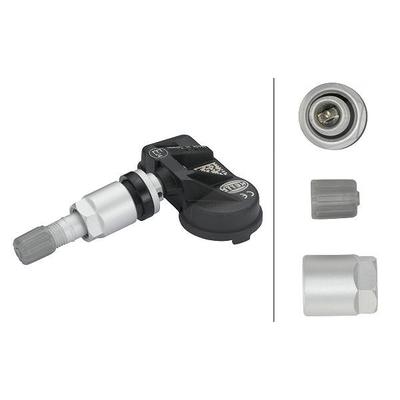 Hella Radsensor, Reifendruck-Kontrollsystem [Hersteller-Nr. 6PP358139-211] für Mercedes-Benz, BMW
