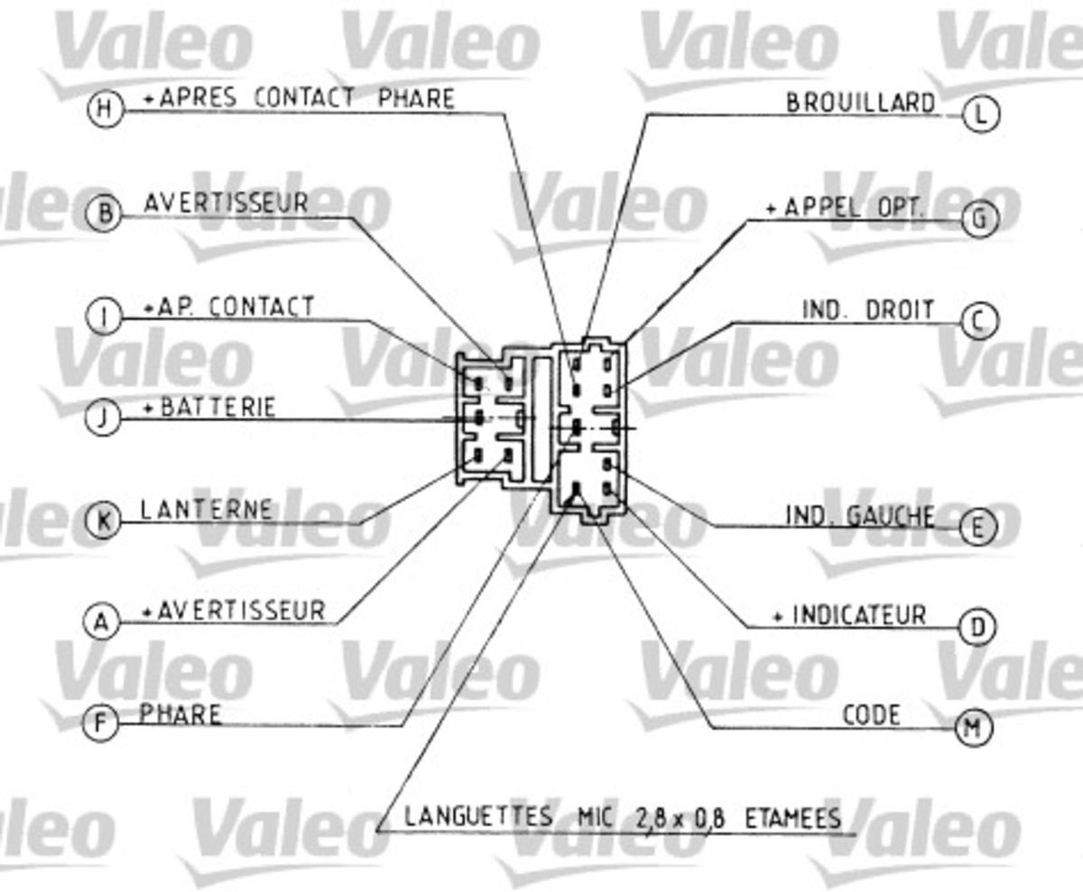 Lenkstockschalter VALEO 251162