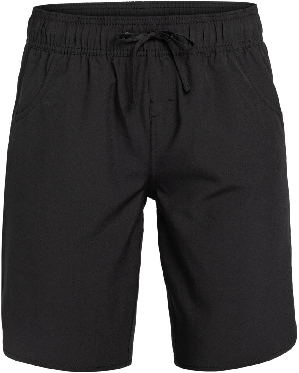 Boardshorts ROXY "Roxy Wave 9", Damen, Gr. XL, US-Größen, grau (anthrazit), Polyester, Badehosen Boardshorts