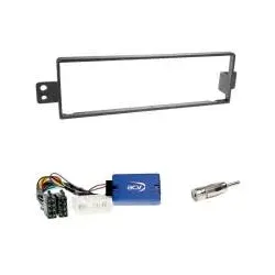 Ssangyong Rexton (GAB) 2003 - 2006 Einbauset 1-DIN Blende + Lenkradadapter oh...