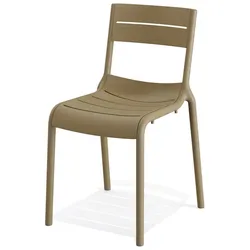Feros - Calor Terrassenstuhl - Sand - stapelbar