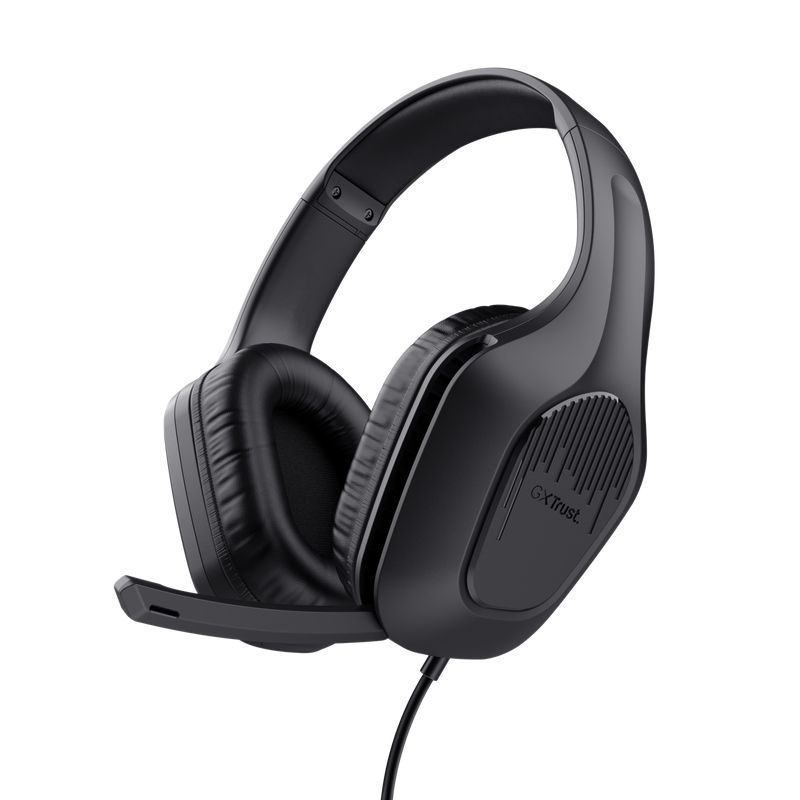 Trust Over Ear Kopfhörer kabelgebunden GXT415 Zirox (Schwarz) 24990