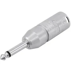 NEUTRIK Adapter XLR(M)/6,35 Klinke mono NA2MP