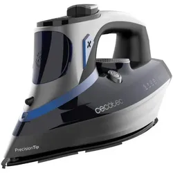 Cecotec Dampfbügeleisen Ironhero 3200 Smart Absolute 3200 W Mit Lcd Und Entkalker, Bügeleisen, Blau, Schwarz, Grau