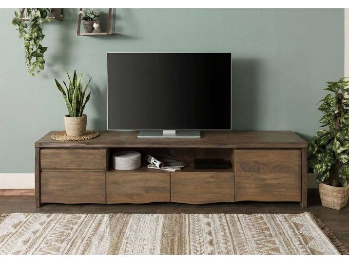 TV-Board Mango 220x45x50 braun geölt PURE MANGO #224