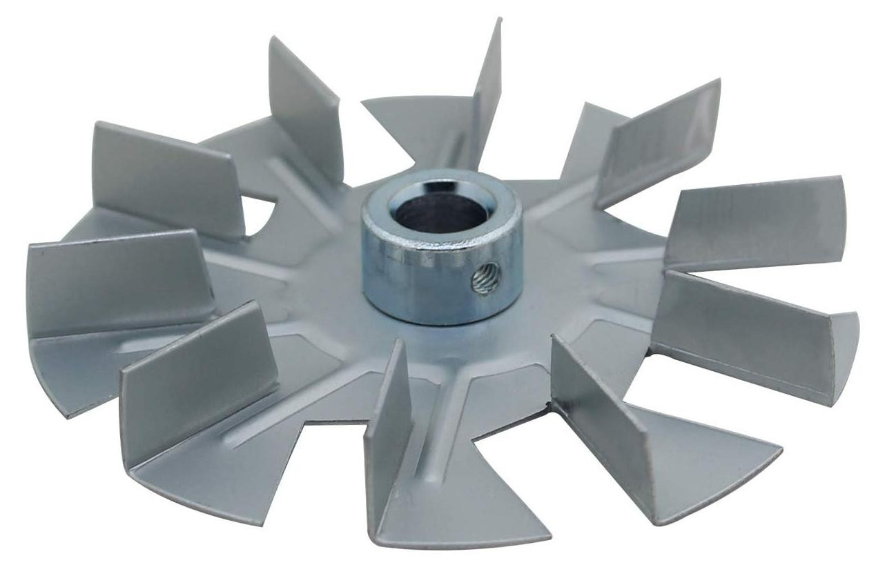 Selius Kachelventilator met ventilatorbladen en motor voor pelletkachels en luchtovens