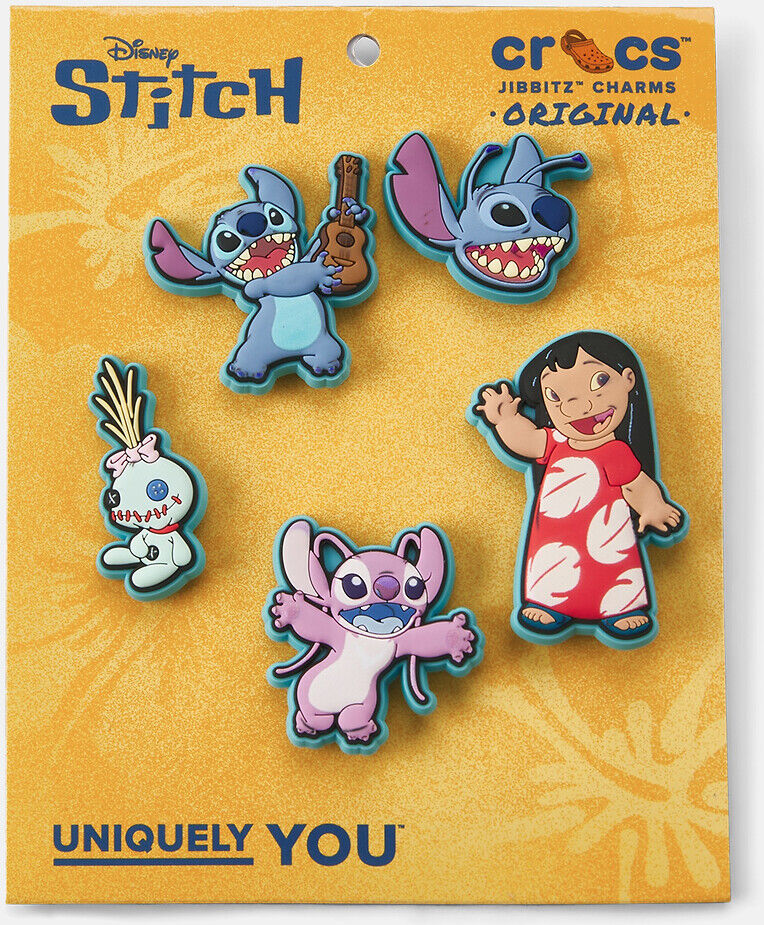 CROCS Lot de 5 Jibbitz Stitch Refresh