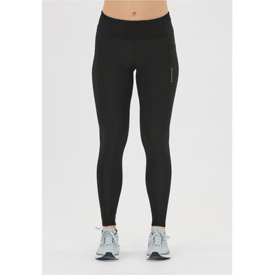 Lauftights ENDURANCE "Strong", Damen, Gr. 44, EURO-Größen, schwarz, 77% Polyester, 23% Elasthan, unifarben, Hosen, mit atmungsaktiver Eigenschaft