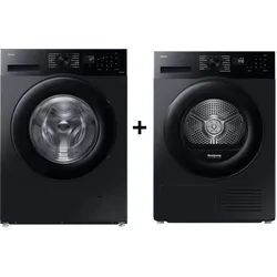 SAMSUNG WW90CGC04 Waschmaschine + DV90DG52A0ABEG Wärmepumpentrockner Bundle