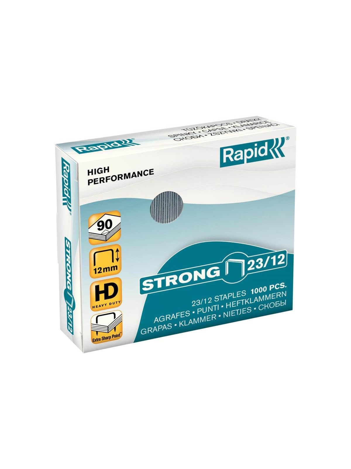 Rapid Strong - staples - 23/12 - 12 mm - pack of 1000