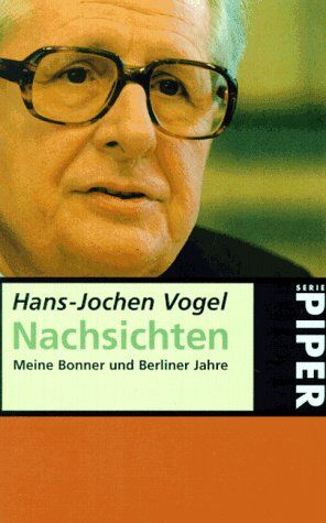Hans-Jochen Vogel - Nachsichten - Preis vom 09.10.2026 07:28:09 h