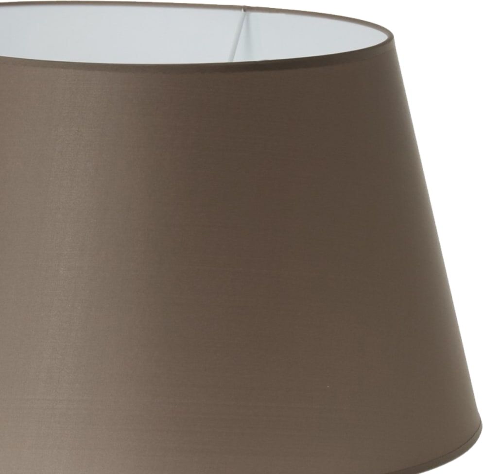 Camacho Grand abat jour conique marron taupe D40 cm Marron 40x23x29cm