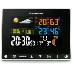 Buienradar BR700, Wetterstation, Weiss, Schwarz