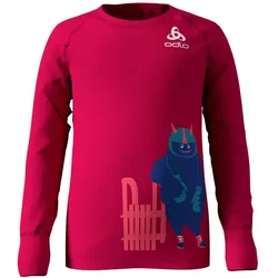 Odlo, Unisex, Funktionsshirt, Warm Trend Crew Neck Longsleeve (92), Mehrfarbig, 92