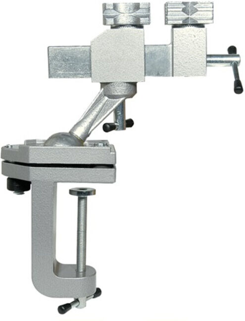 Feinmechanikerschraubstock Mors de serrage 46 mm, largeur de serrage 75 mm, bloc de serrage, étrier ; Industrial Quality Supplies (1B-DB-AL)