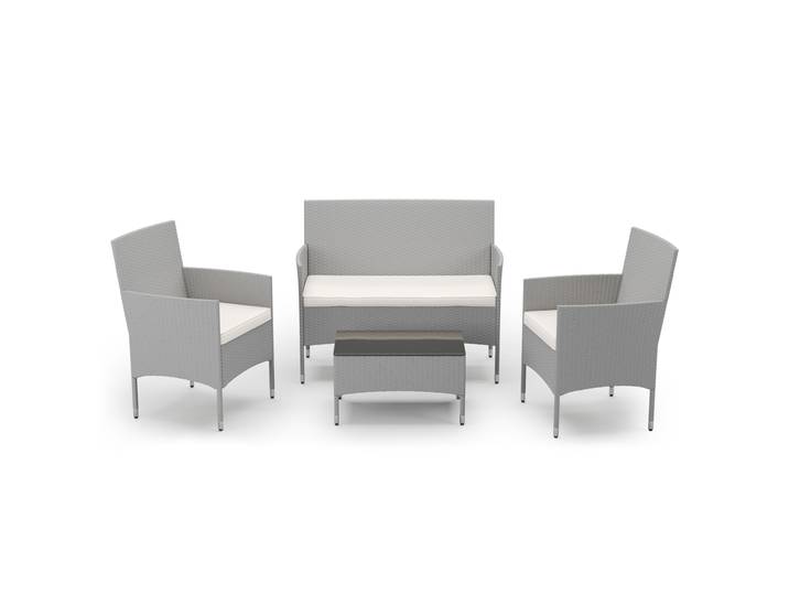 Kissenset für Gartenset MALIA beige
