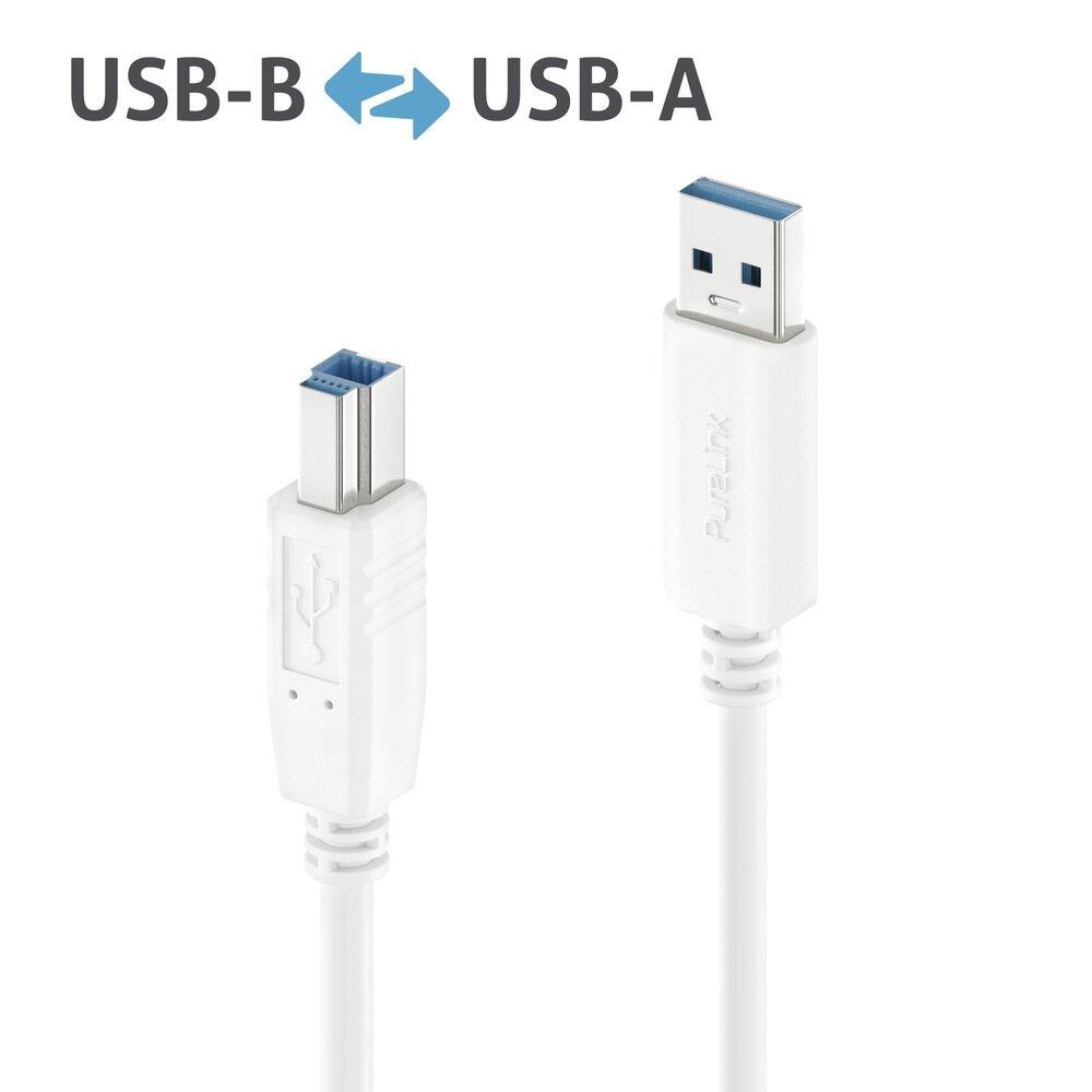 PureLink USB 3.2 USB-A auf USB-B Kabel - 1m IS2300-010