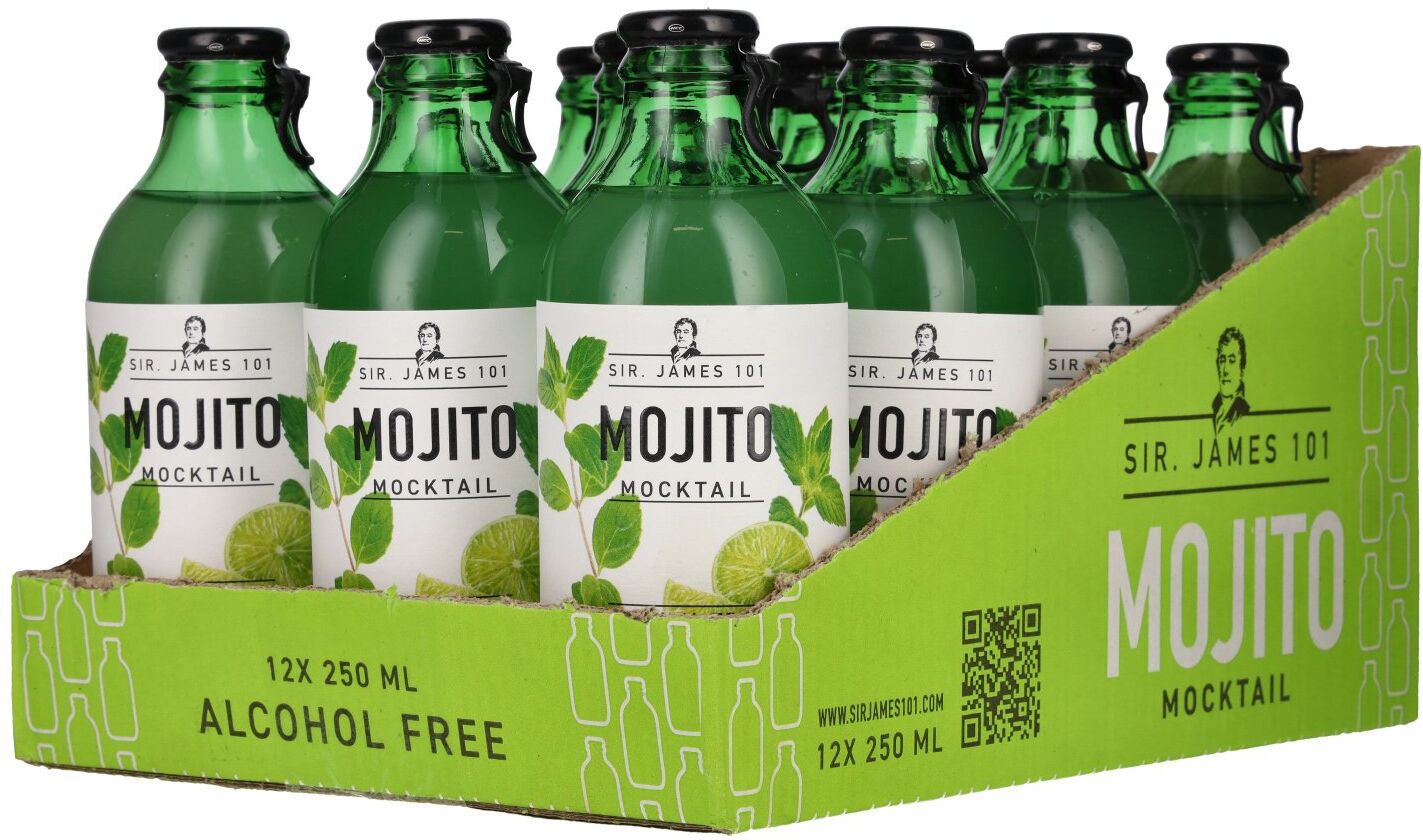 Sir. James 101 MOJITO Mocktail alcohol free 12x0,25l