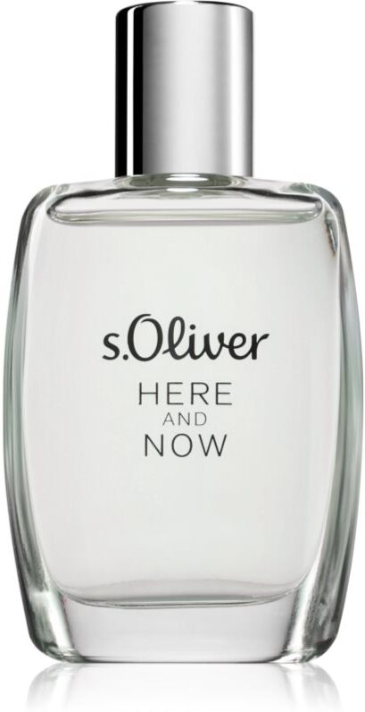 s.Oliver Here and Now Men Eau de Toilette pour homme 30 ml