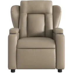 vidaXL Massagesessel Cappuccino-Braun Kunstleder