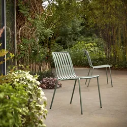 Gartenstuhl aus Metall grün Gaby