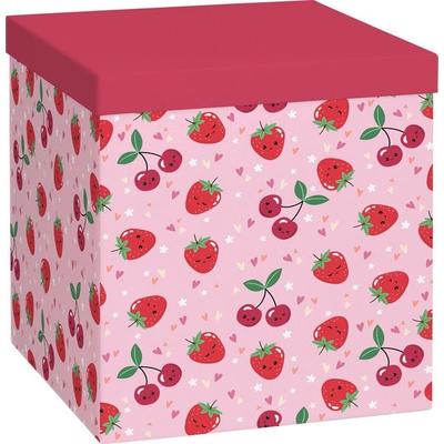 Geschenkbox Cube Yumi rosa