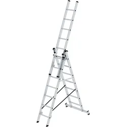 Munk Mehrzweckleiter 3-teilig mit nivello®-Traverse - 011107