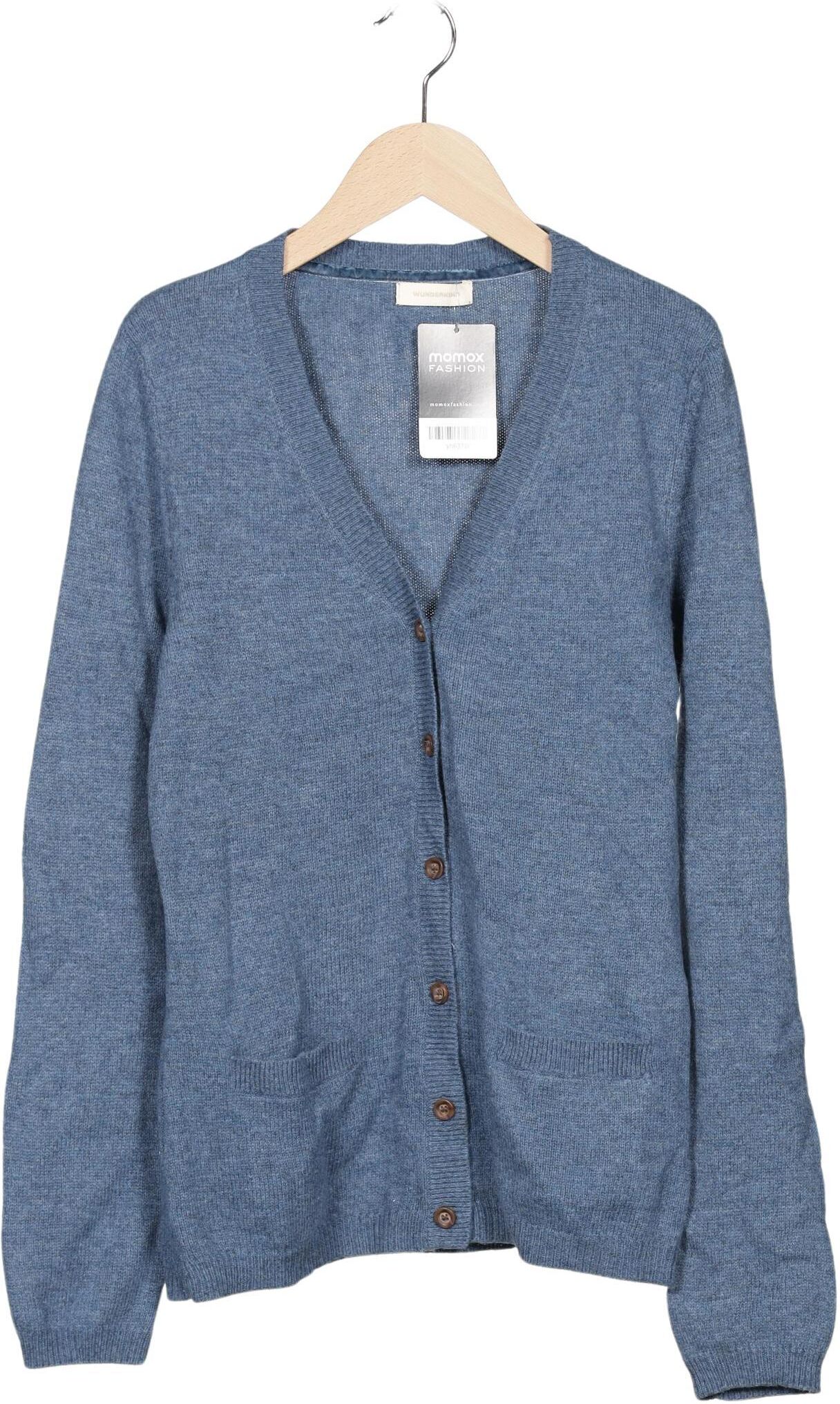 Wunderkind Damen Strickjacke, Blau, Gr. M, kein / Etikett - Second Hand