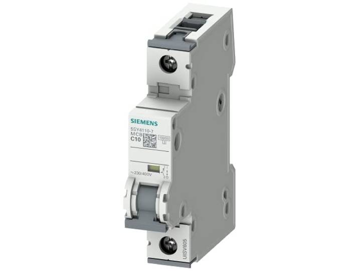 Siemens – automatische schakelaar 70 accesoriable 10 KA curva-c 1 pole 10 A