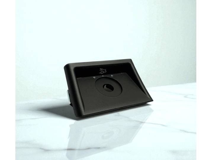 Couvercle de commutateur de console centrale Accessoire sophistiqué pour les modèles Porsche 964 Durable et résiliente aux UV Pièce 964552071031DB