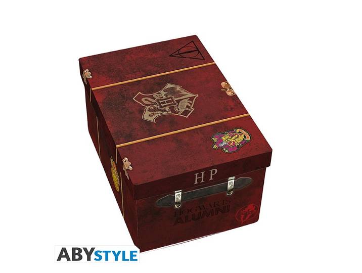 HARRY POTTER Coffret cadeau premium Mug 3D + Porte-clés3D + Pin's
