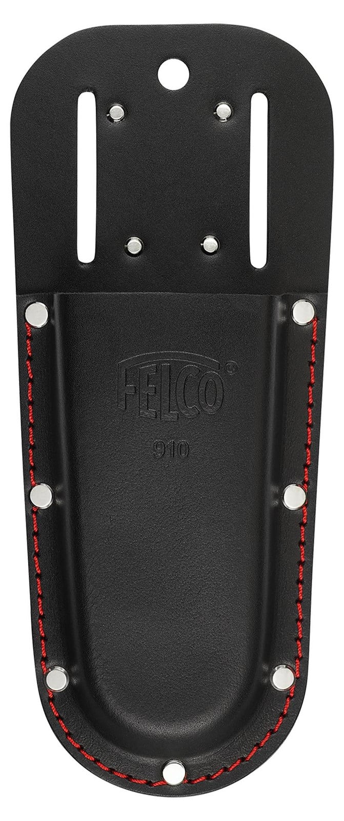 Felco 910 zwart leren holster met riemclip